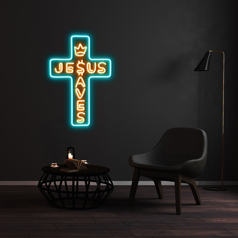 Cross Led Neon Sign