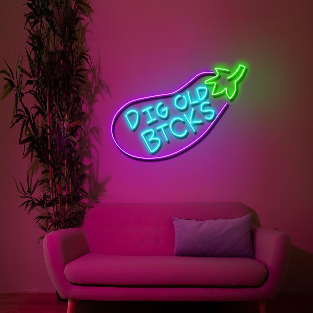 Dig Old Bicks Led Neon