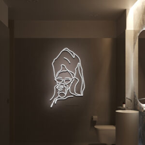 Funny Bathroom Decor neon sign