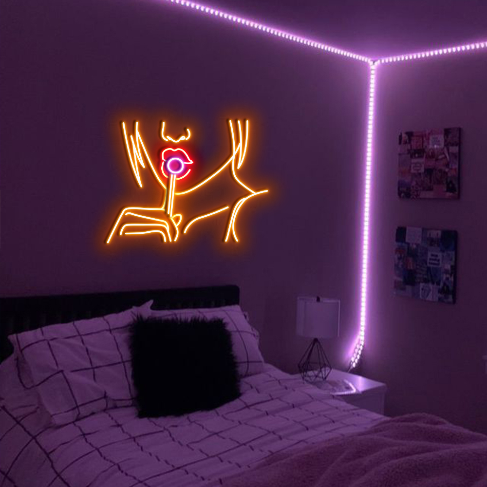 Lollipop Girl Led Neon Sign