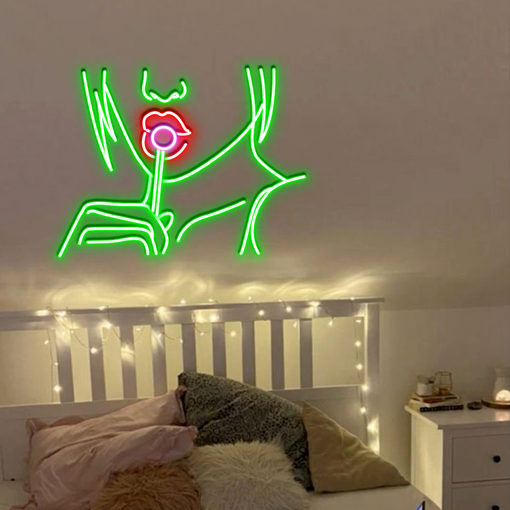 Lollipop Girl Led Neon Sign