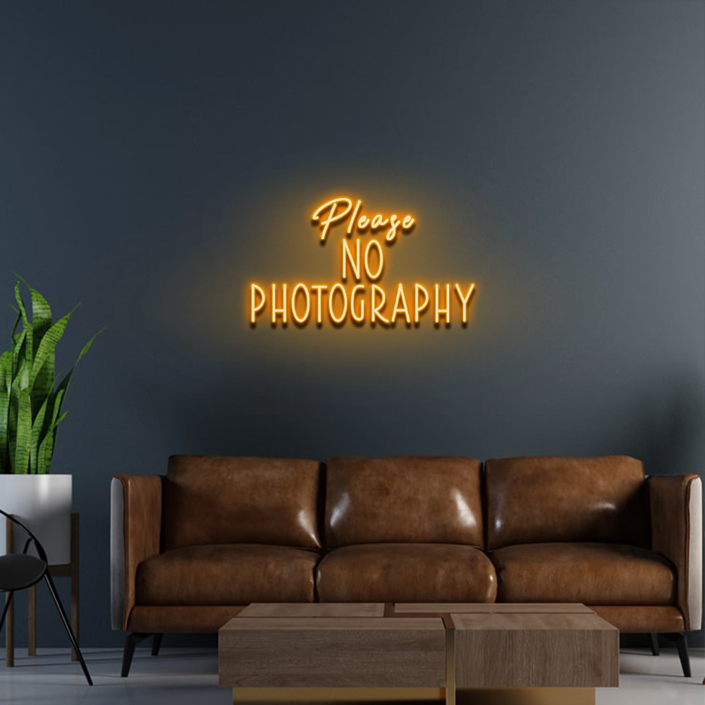 No Camera Led Neon Sign