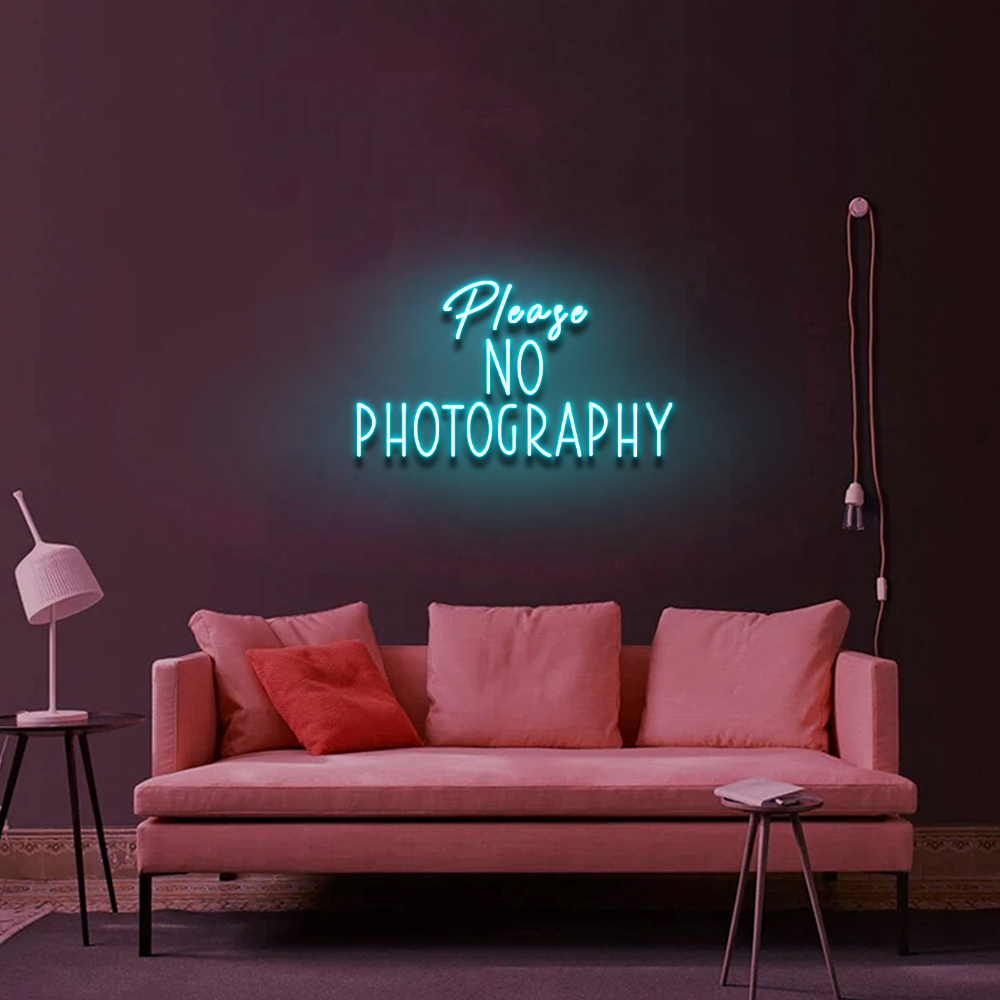 No Camera Led Neon Sign