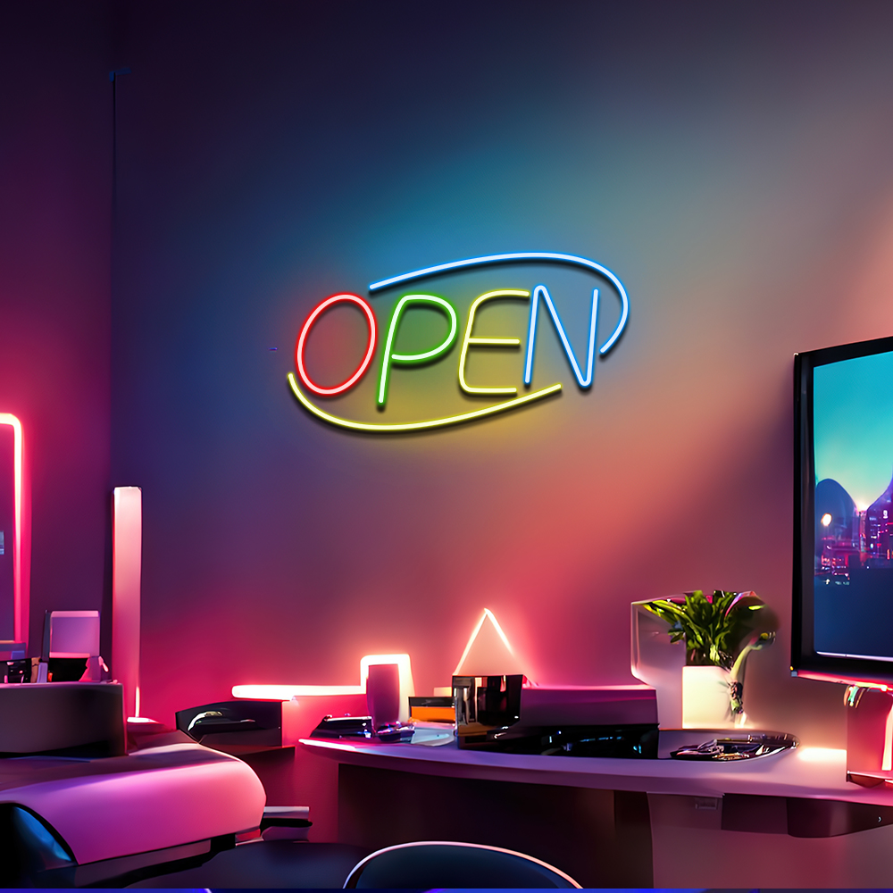 Open Led Neon Sign