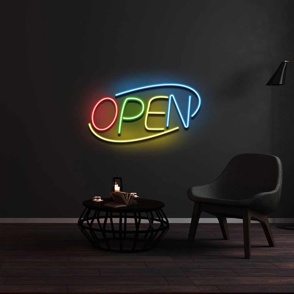 Open Led Neon Sign