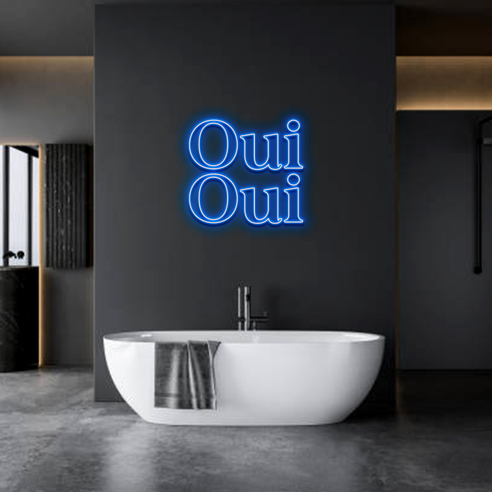 Oui Oui Neon Sign