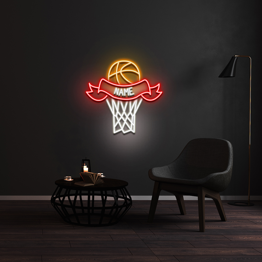 Volleyball Neon Sign