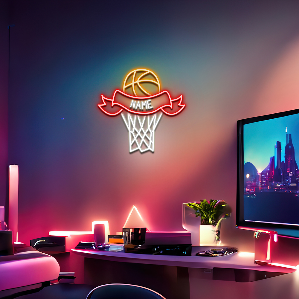 Volleyball Neon Sign