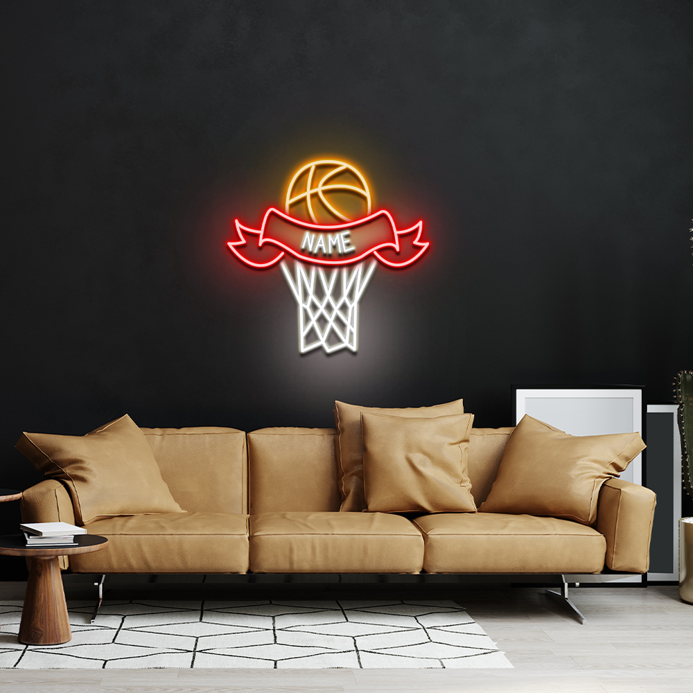 Volleyball Neon Sign