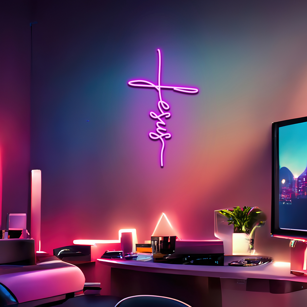 Cross Custom Neon Sign