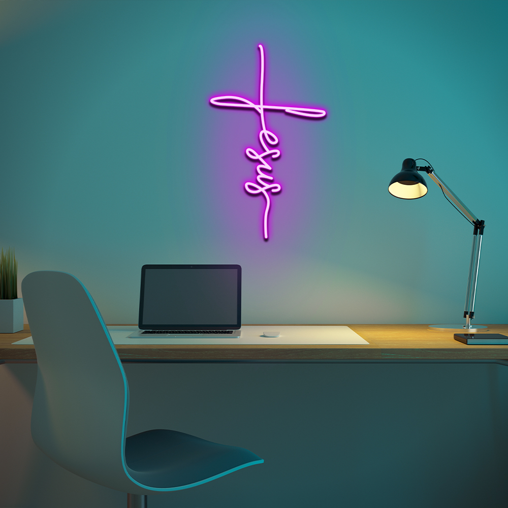 Cross Custom Neon Sign