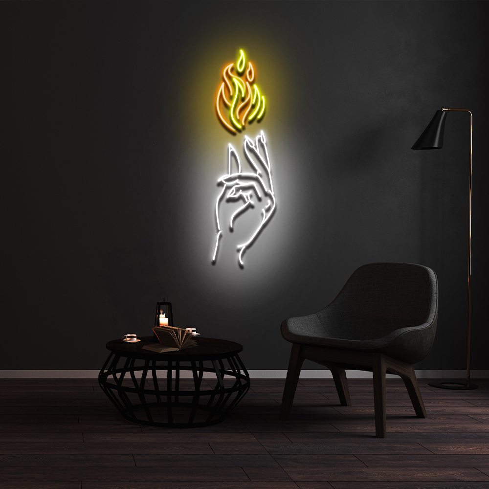 Hand Custom Neon Light