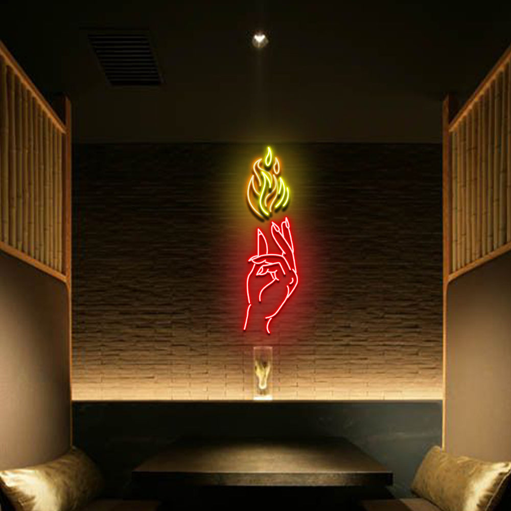 Hand Custom Neon Light