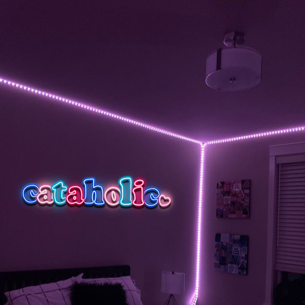 Custom Cataholic LED Neon