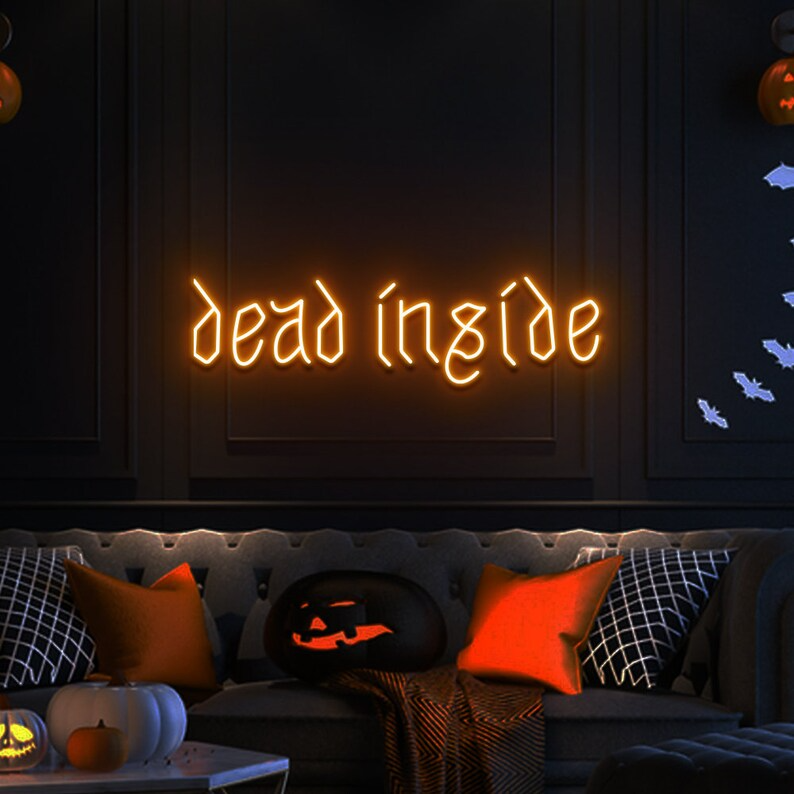 Dead Inside Custom Neon Sign