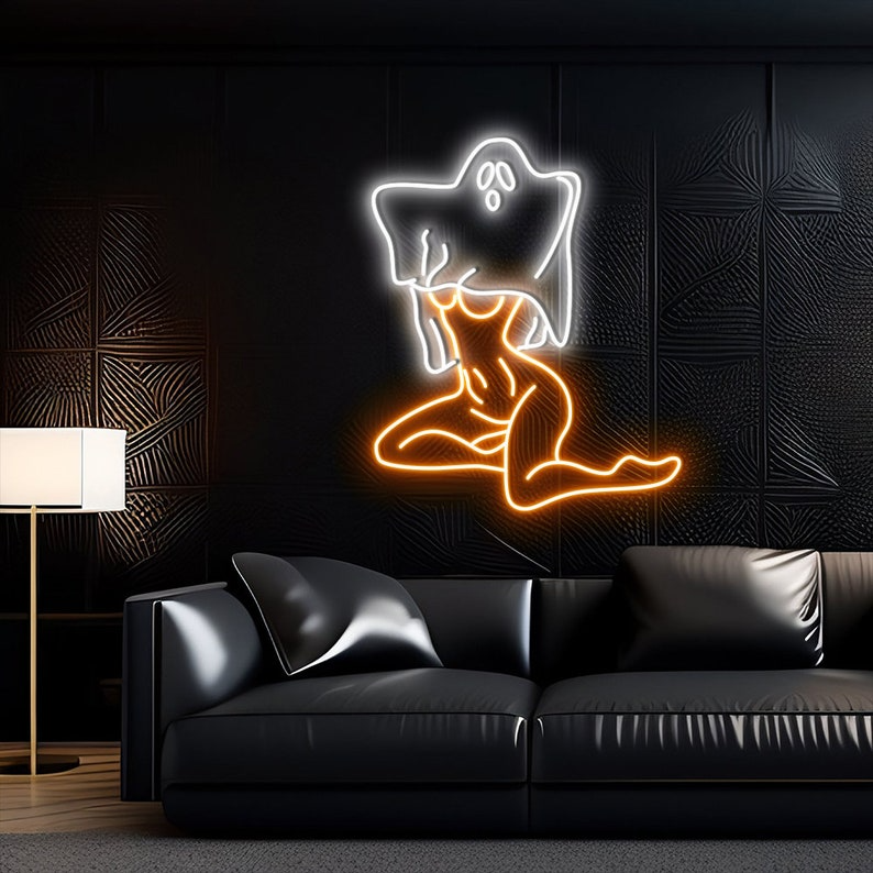 Sexy Ghost Custom Neon Sign