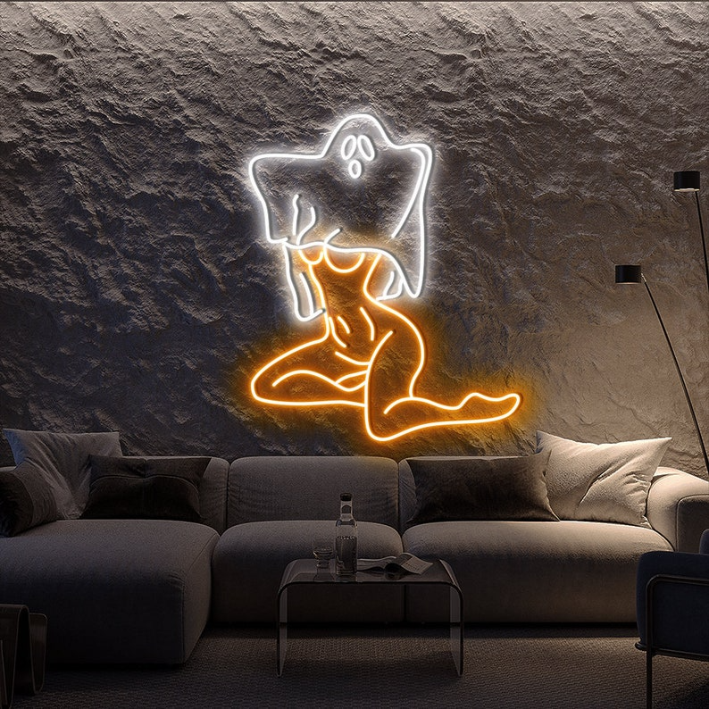 Sexy Ghost Custom Neon Sign