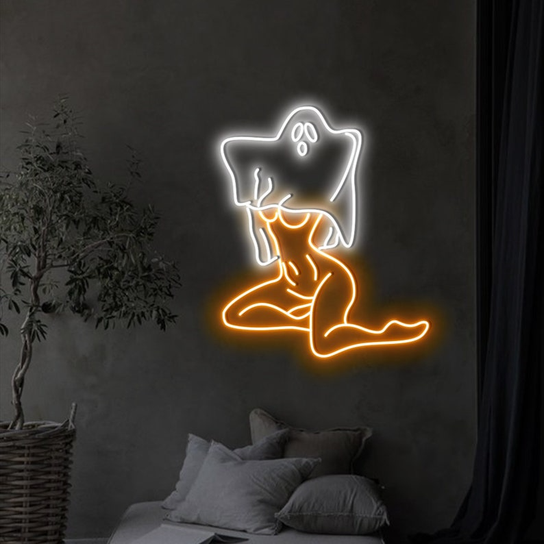 Sexy Ghost Custom Neon Sign