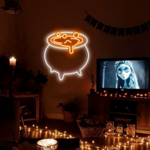 Witch's Cauldron Custom Neon Sign