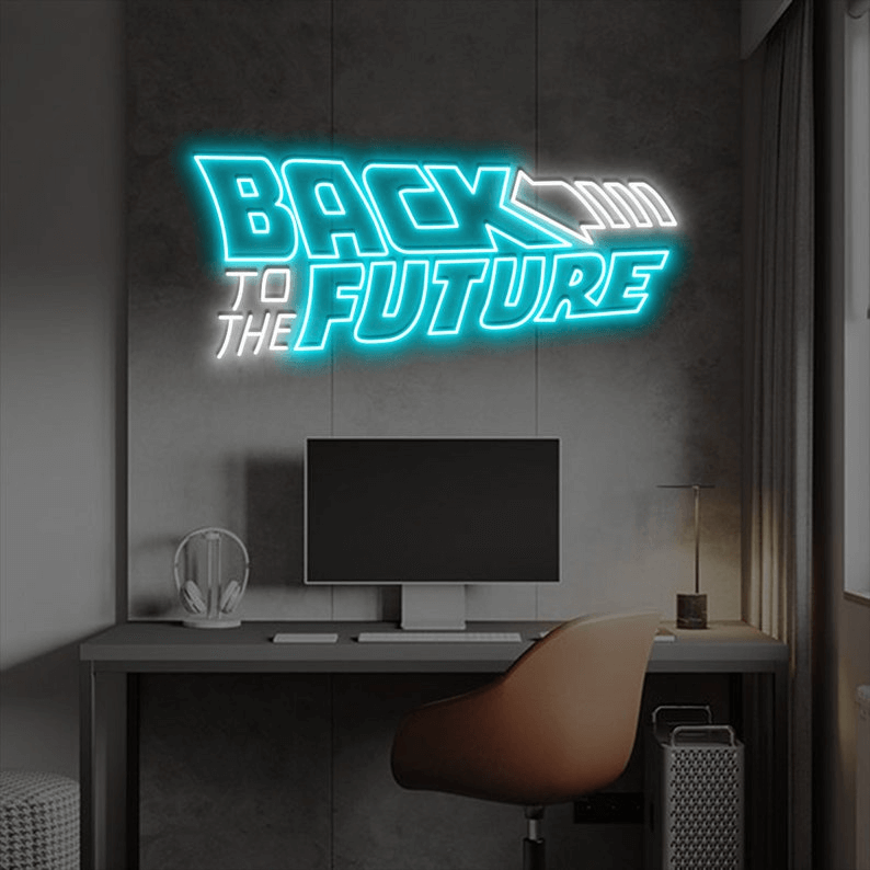 Back To The Future Custom Neon Sign