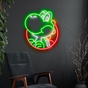 Green Dinosaur Custom Neon Sign