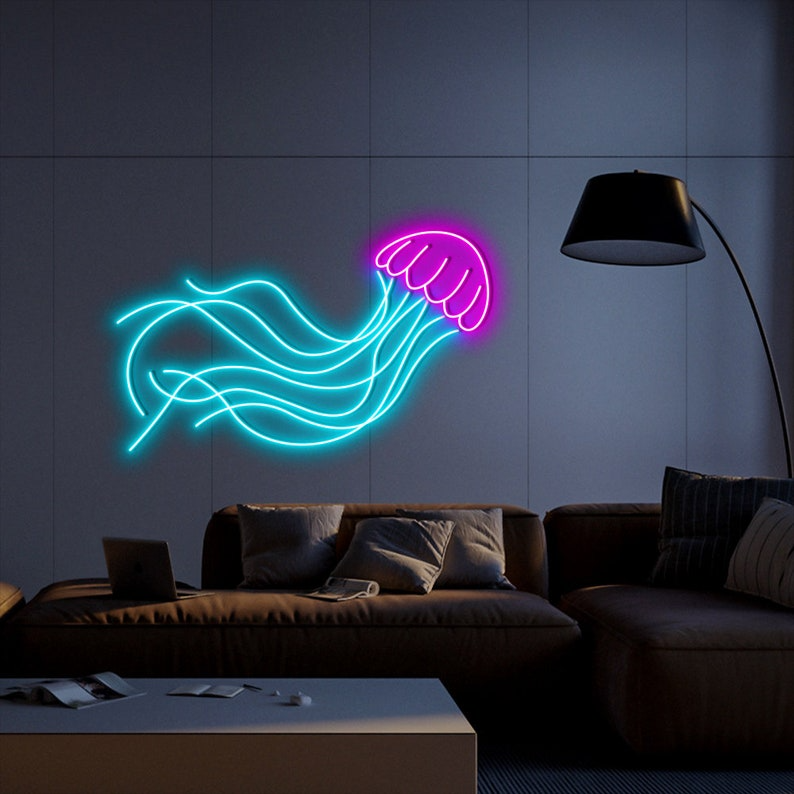 Jellyfish Custom Neon Sign