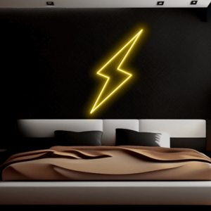 Lightning Bolt Custom Neon Sign