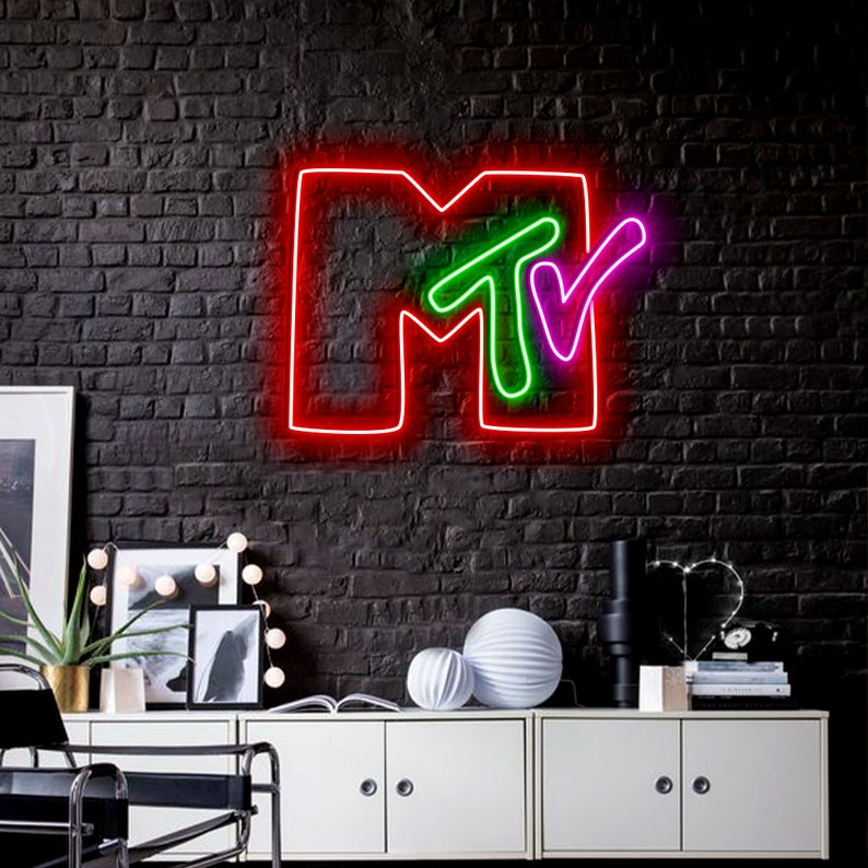 MTV Custom Neon Sign
