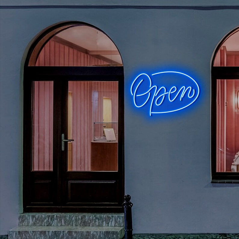 Open Custom Neon Sign