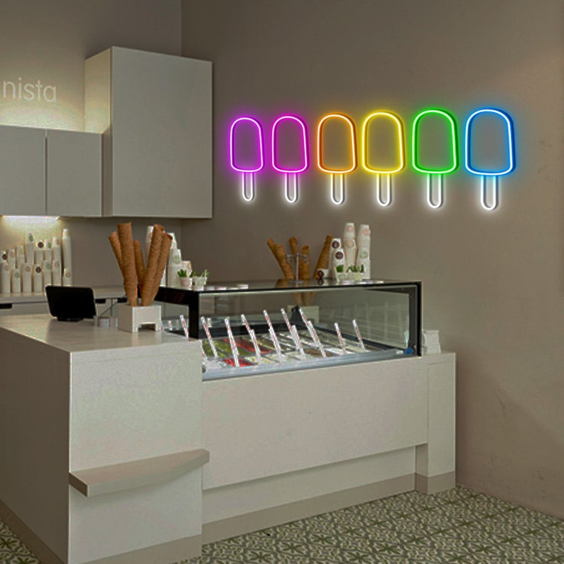 Popsicle Custom Neon Sign