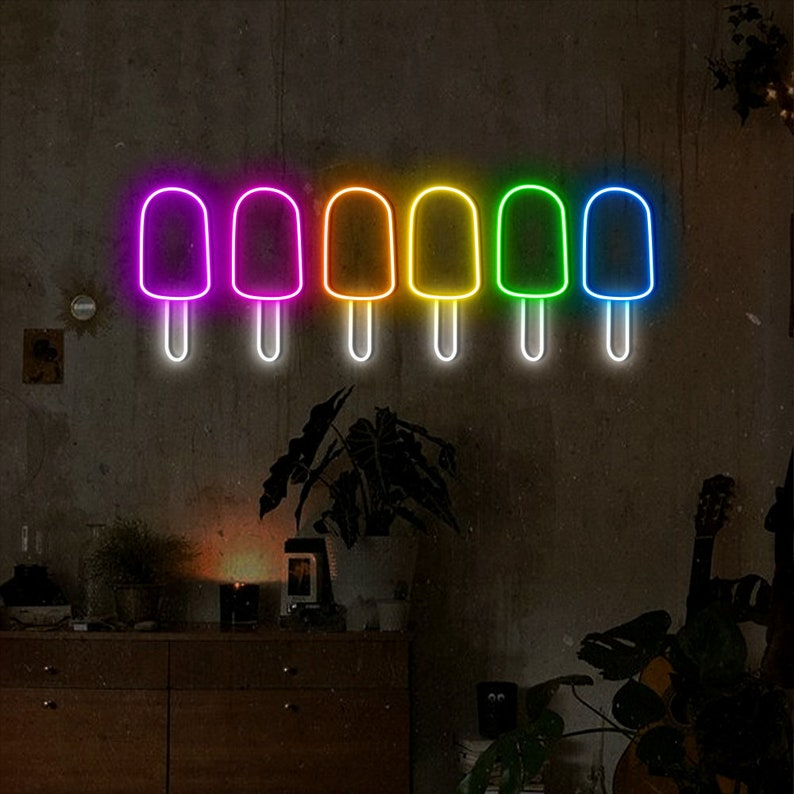 Popsicle Custom Neon Sign