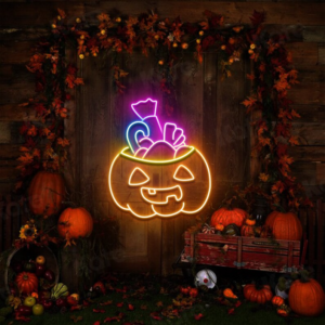 Pumpkin Candy Neon Sign