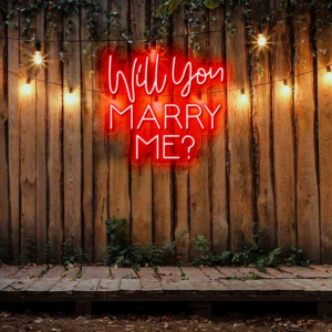 Will You Marry Me Custom Neon Sign