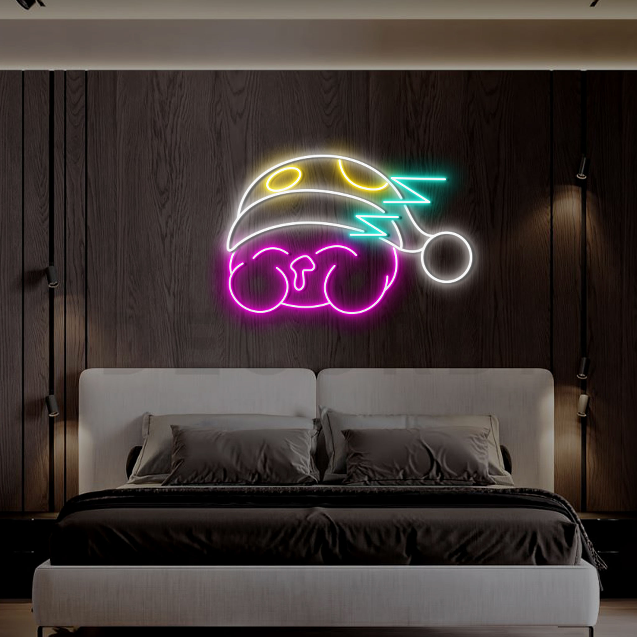 Anime Kirby Neon Sign