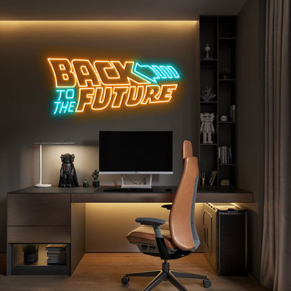 Back to the Future Neon Sign