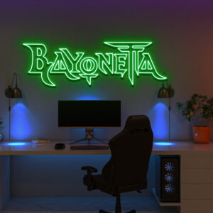 Bayonetta Neon Sign