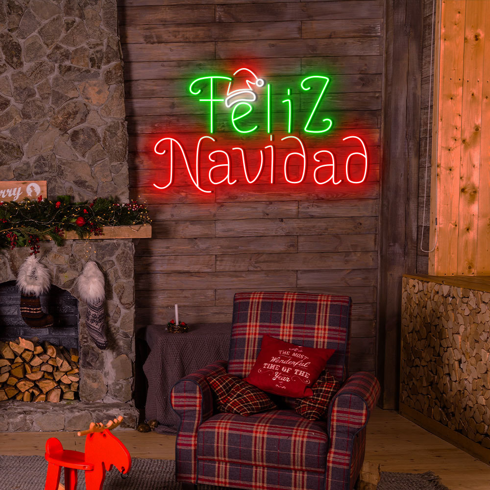 Feliz Navidad Neon Sign