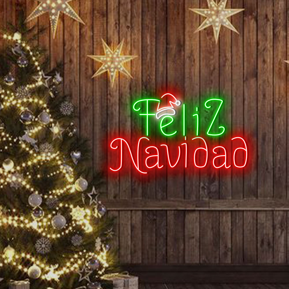 Feliz Navidad Neon Sign