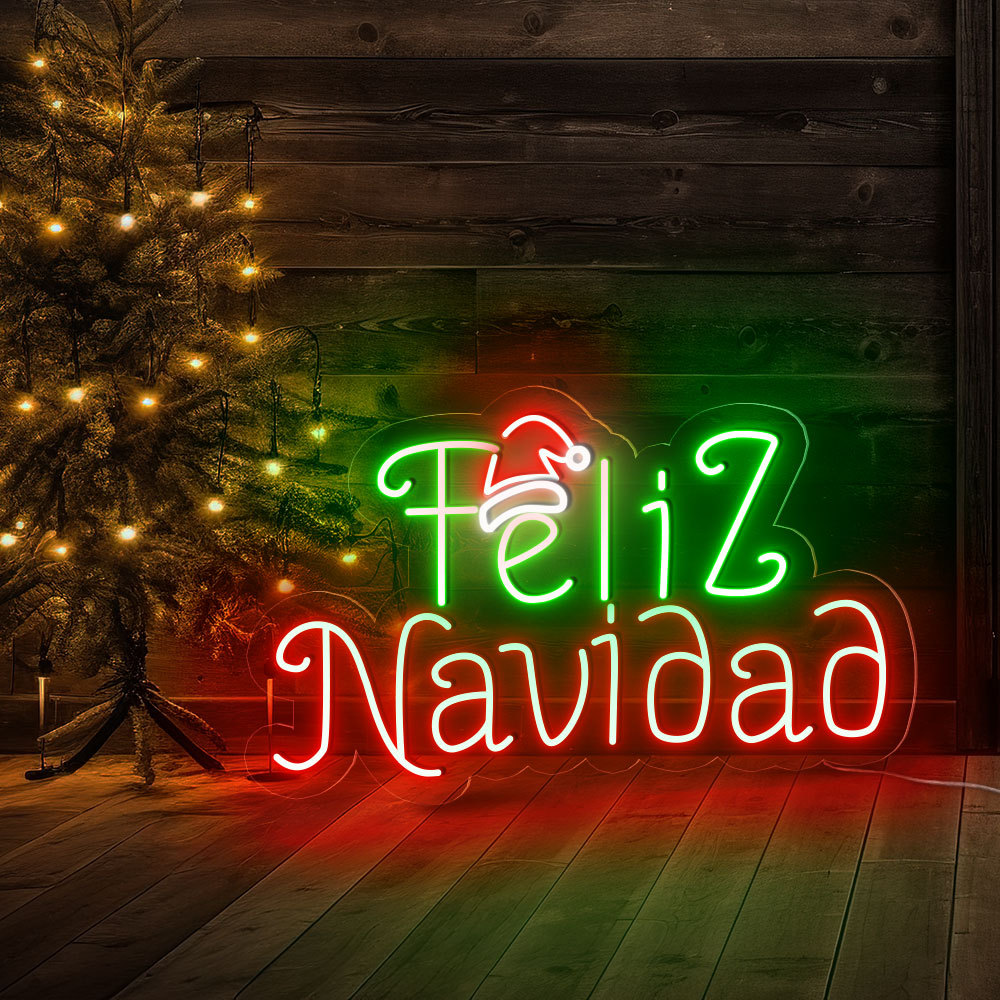 Feliz Navidad Neon Sign