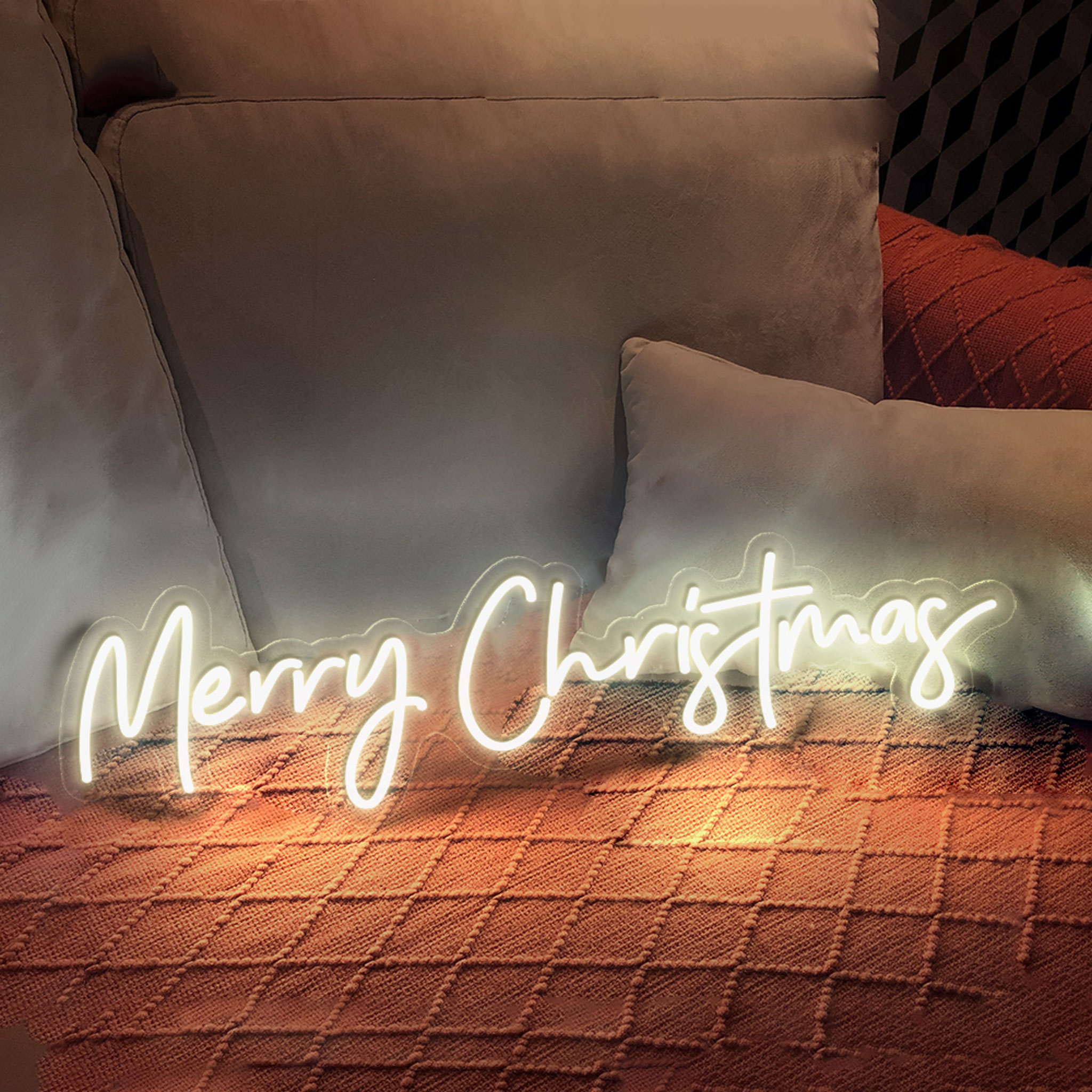 Merry Christmas neon sign