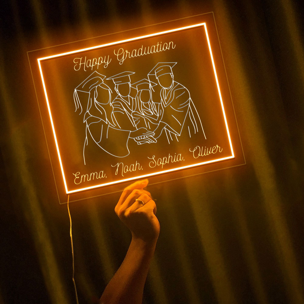 Happy Graduation Neon Sign