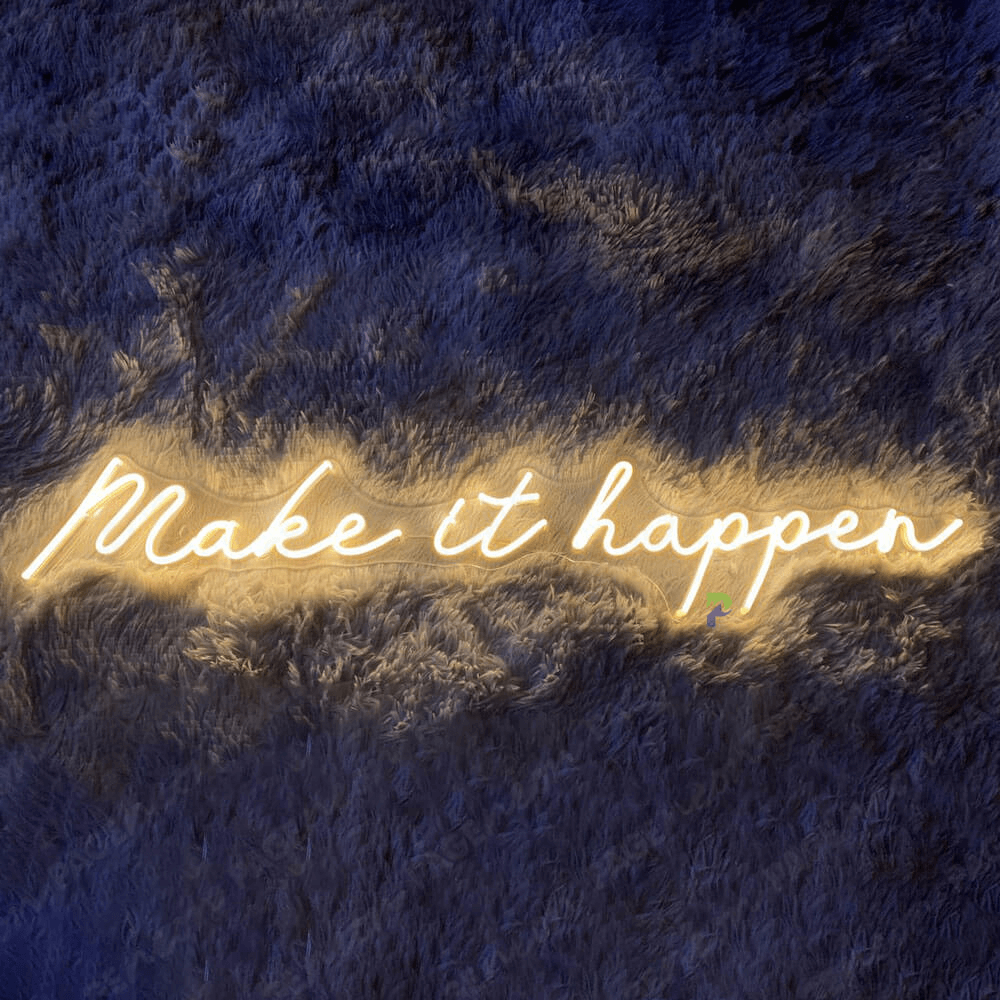 How long does it take to produce a custom neon sign?