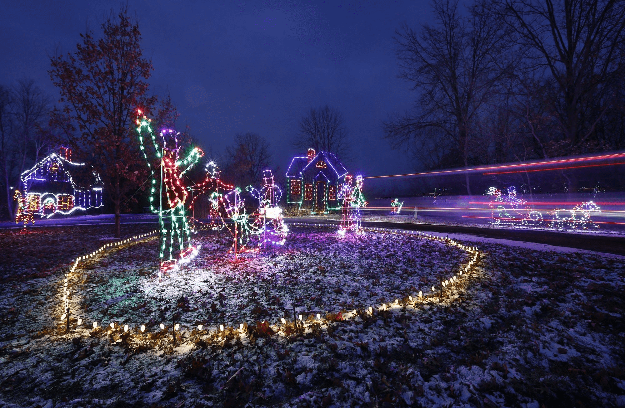 What is the Biggest Christmas Light Show in Ohio?