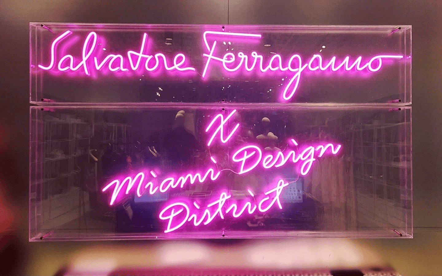 Salvatore Ferragamo x Miami Design District: A Match Made in Neon Heaven