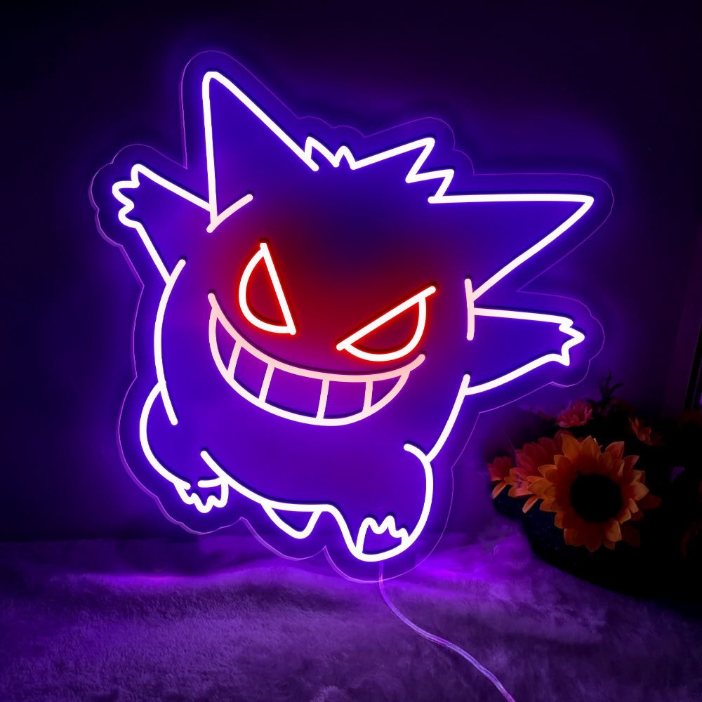 Gengar Neon Led Sign