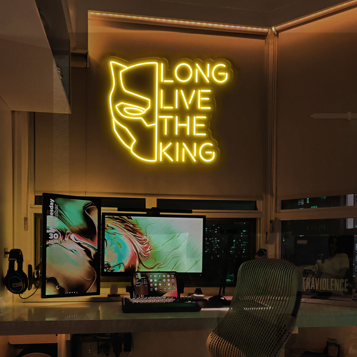 Long Live The King Neon Sign