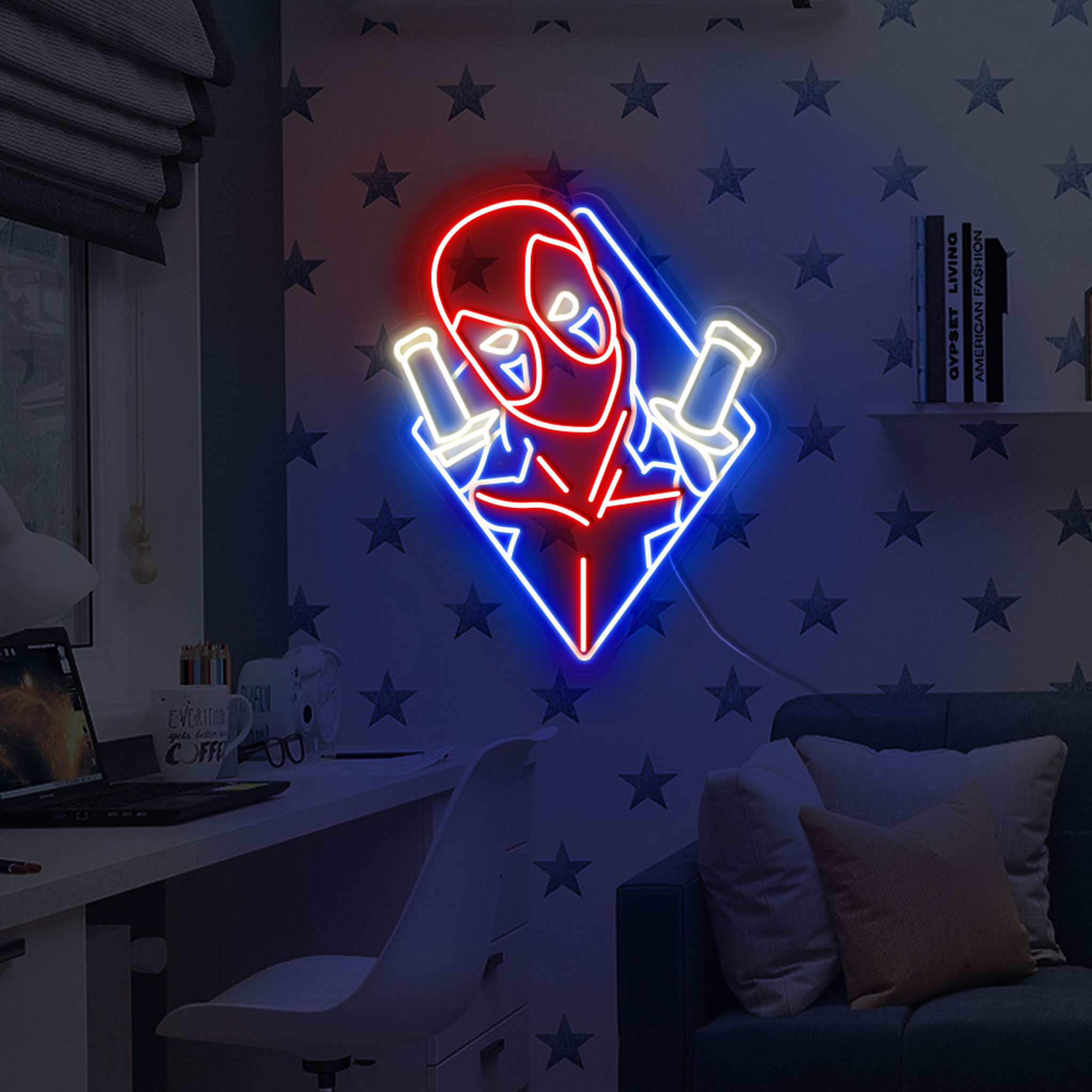 Deadpool Neon Sign