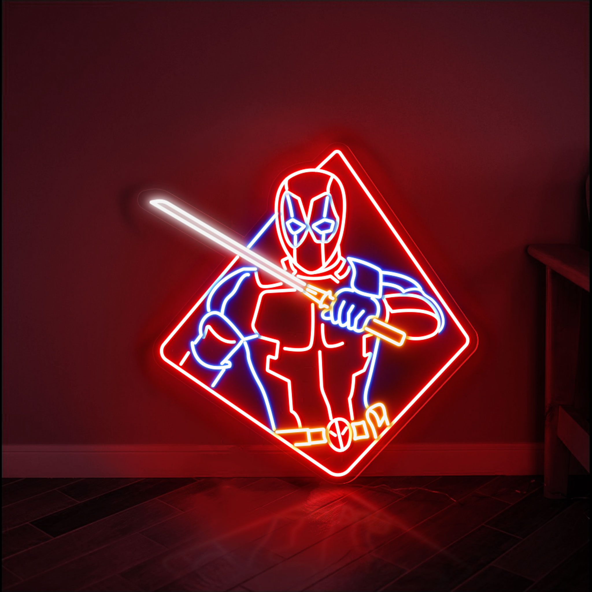 Deadpool Neon Sign