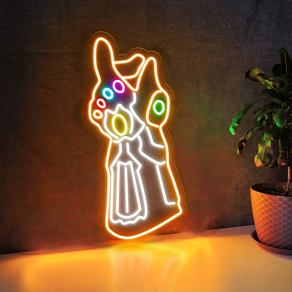 Thanos Neon Sign
