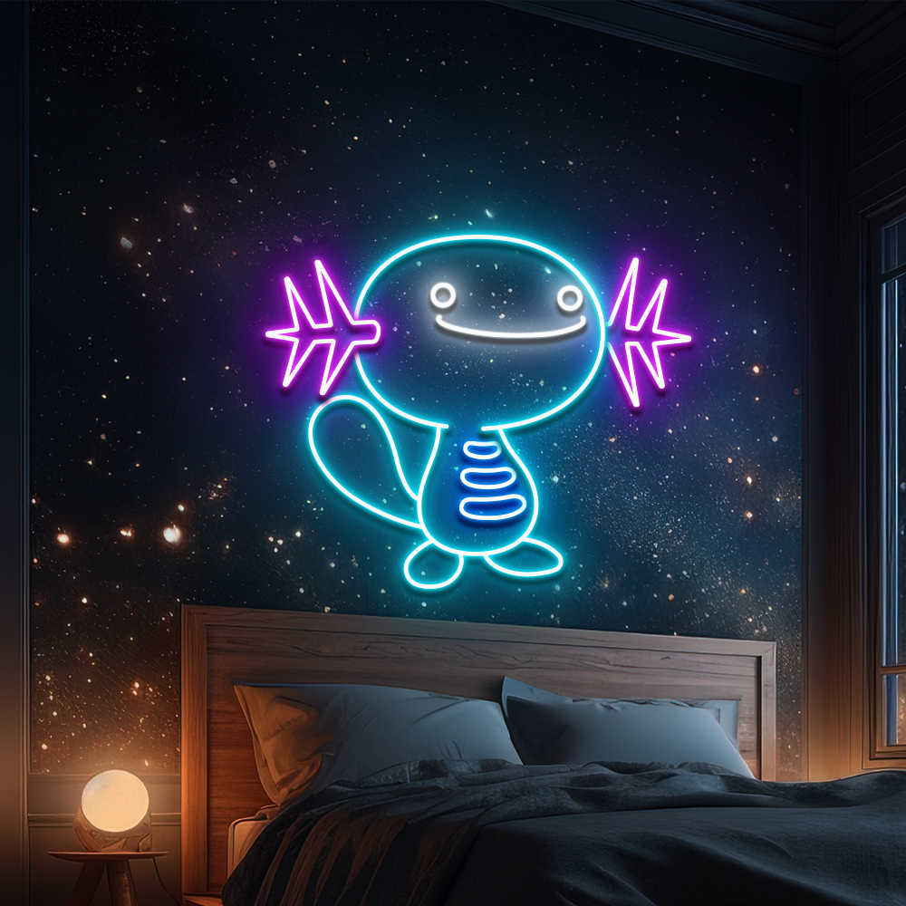 Pokemon Axolotl Neon Led Sign